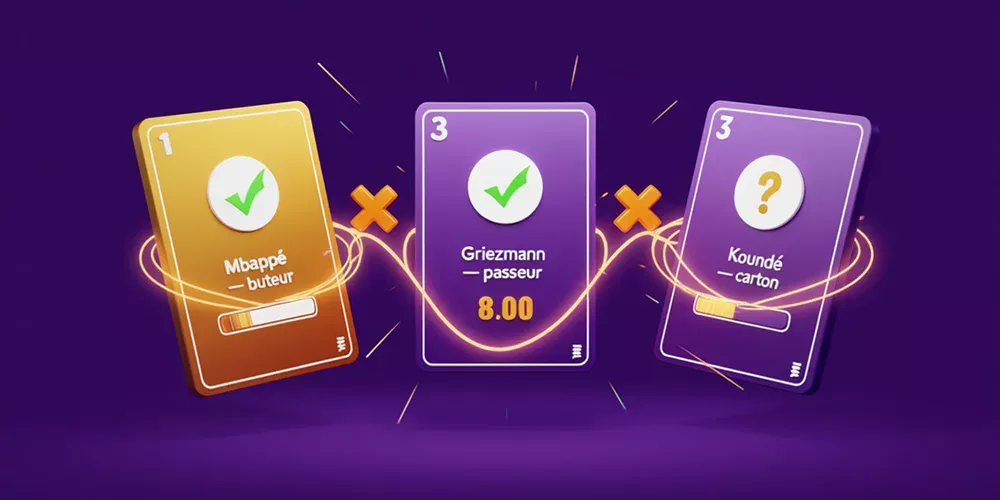 Stratégie de paris combinés multiples - multiplication des cotes et gestion des risques